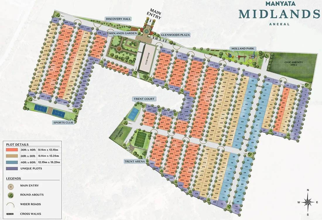 master plan manyata midlands