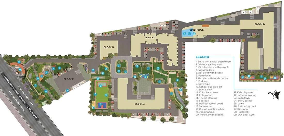 Master Plan - Sattva Aeropolis