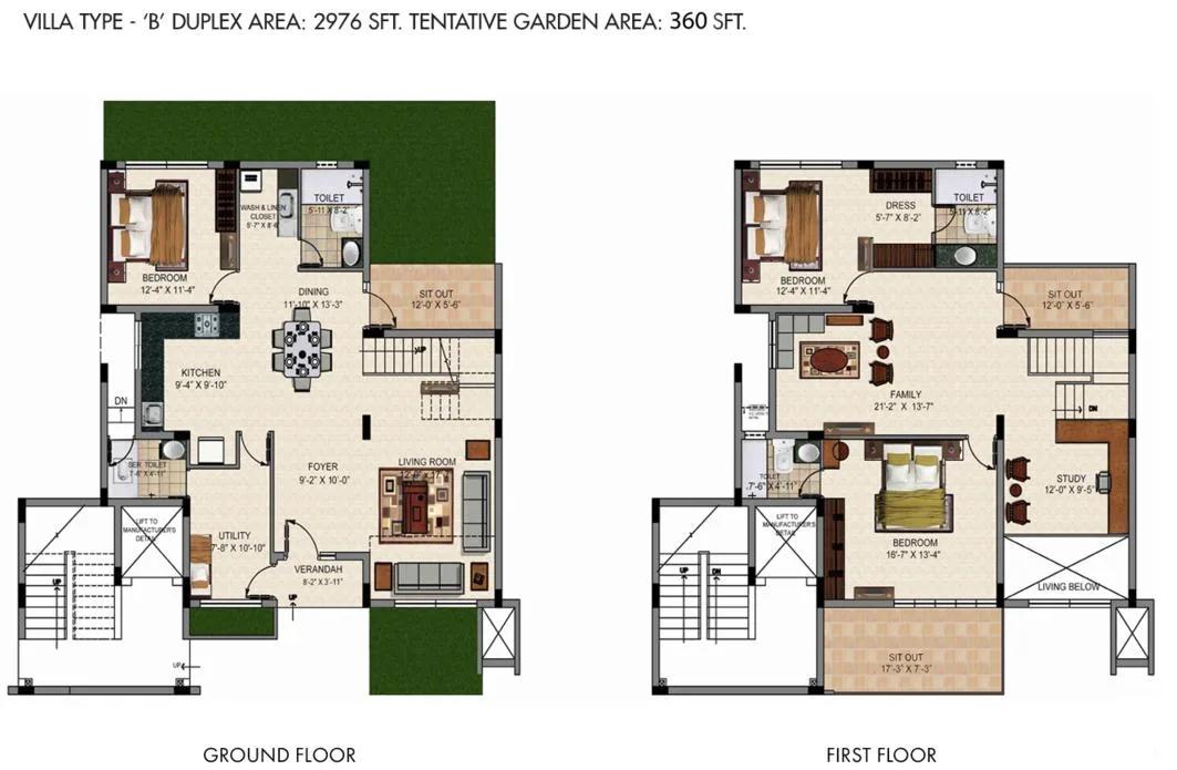 3 BHK – B – 2976 – Valmark CityVille