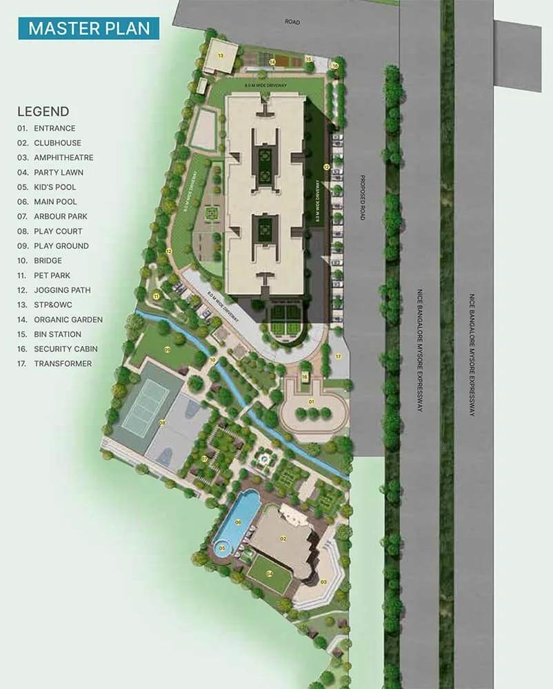 Master Plan - Sobha Royal Crest
