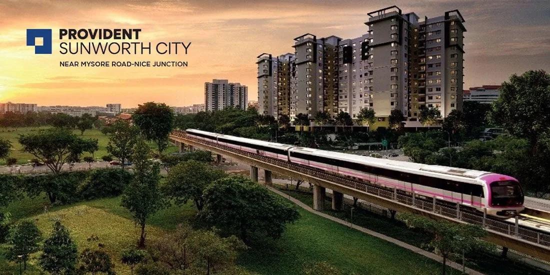 Main Elevation - Provident Sunworth City