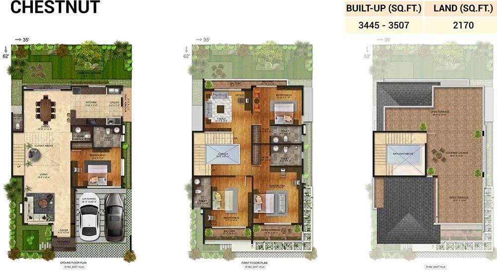 4 BHK Villa Chestnut - NVT Stopping By The Woods SBTW