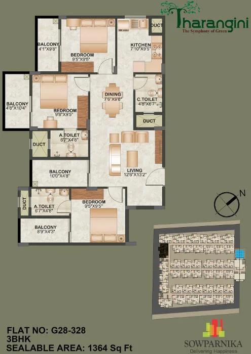 3-bhk-1364-sowparnika-tharangini