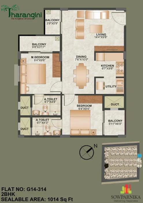 2-bhk-1014-sowparnika-tharangini
