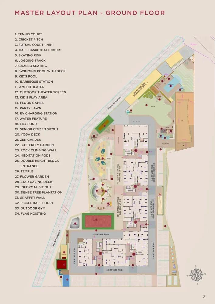 master plan arvind skycrest bannerghatta