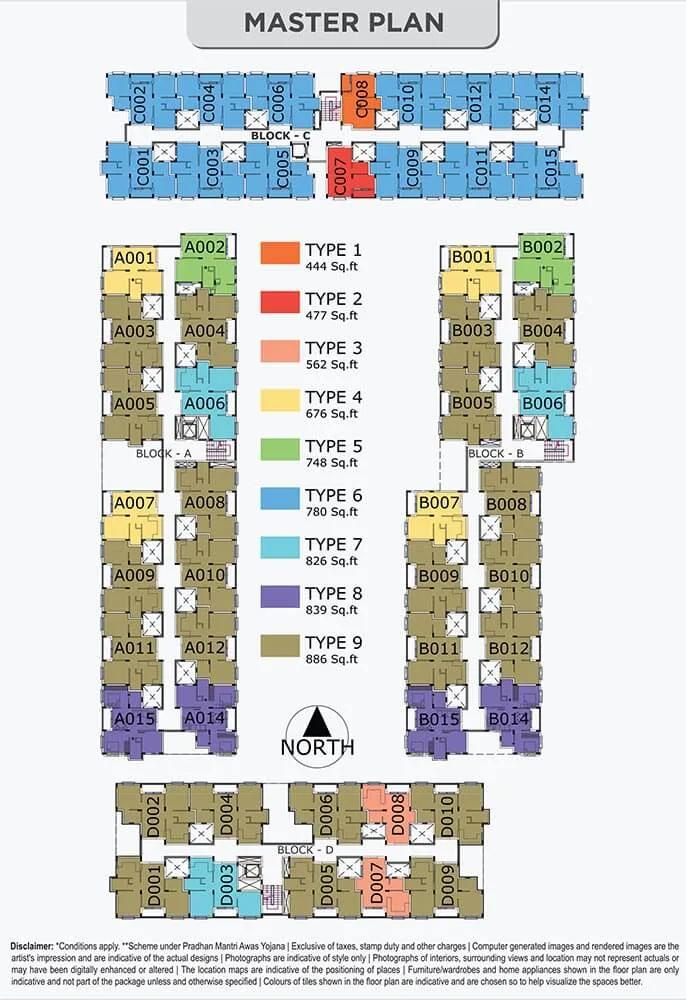 Master Plan - TVS Emerald Flourish Apartments