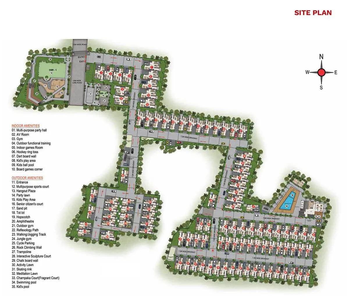 Master Plan - CasaGrand Vistaaz Chennai