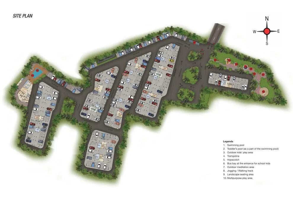 Site Plan - Casagrand Sereno Chennai