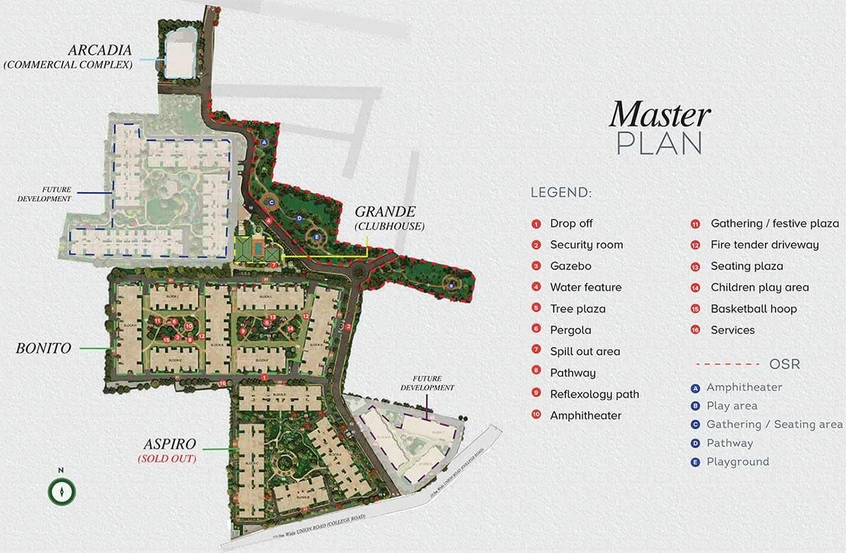 Master Plan - Bonito At Brigade Xanadu Mogappair