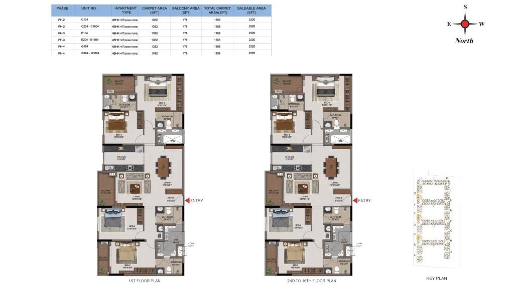 4BHK B - CasaGrand FirstCity Casagrand First City