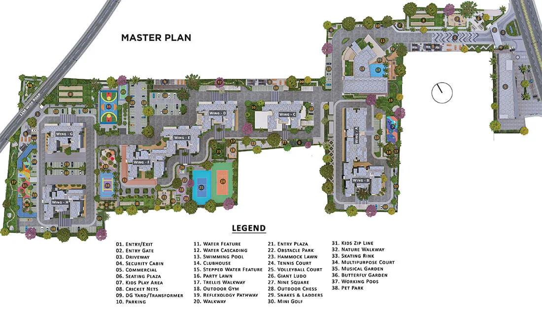 Master Plan - Sattva Lumina