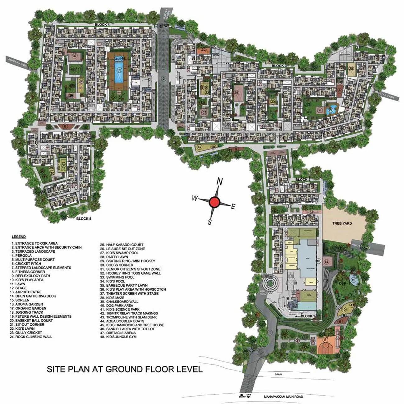 Master Plan - Casagrand Utopia Chennai