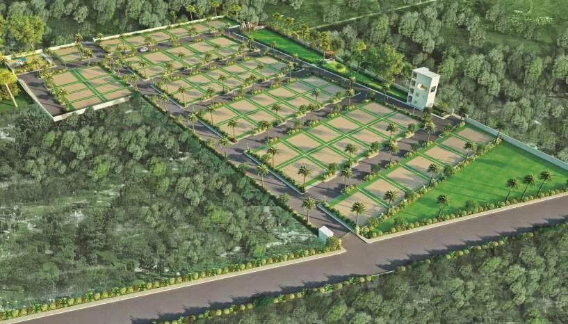 Layout Overview - Aditya Palm Grove Plots