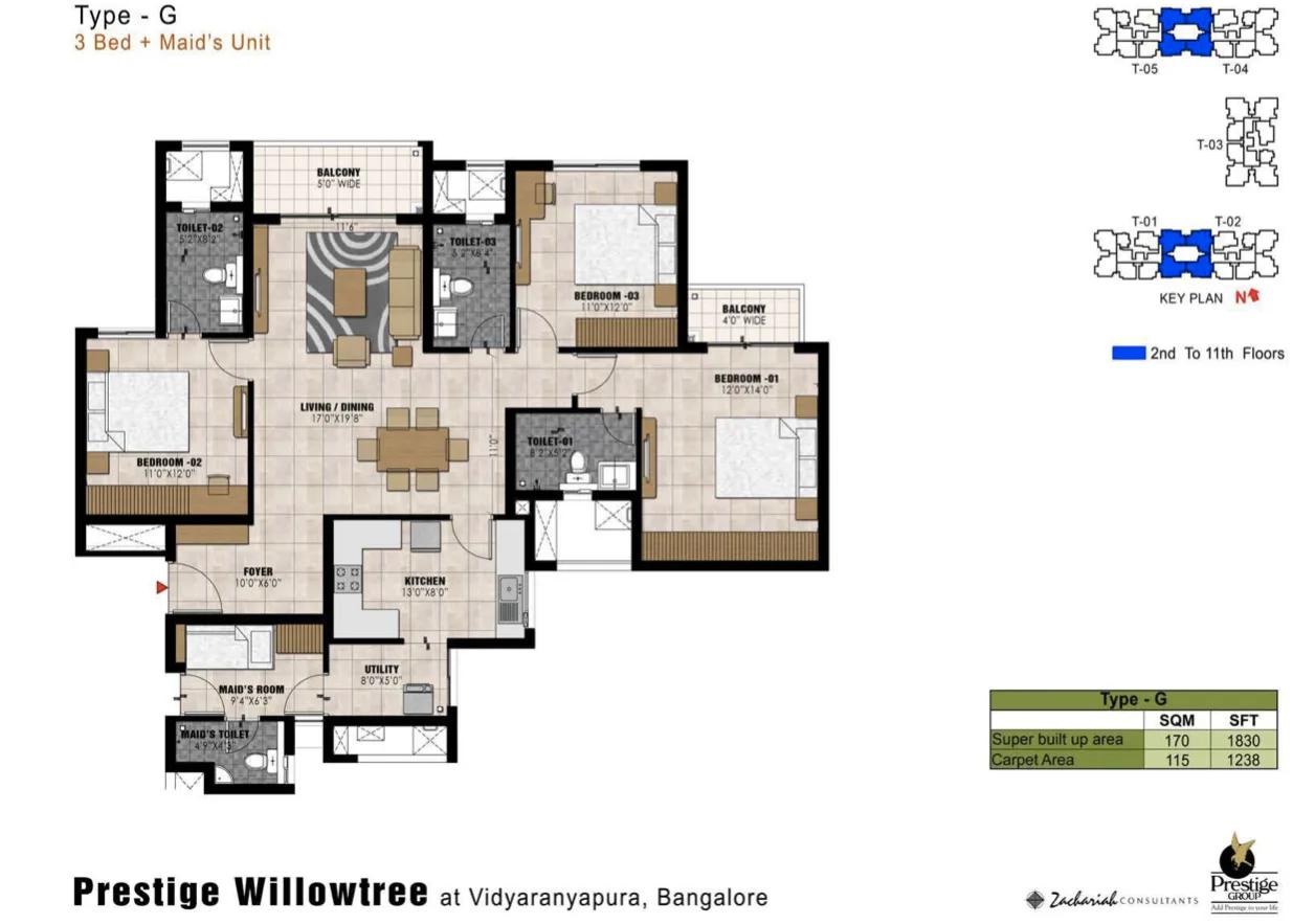 Prestige Willow Tree