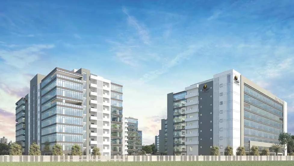 Main Elevation - Prestige Tech Cloud Park