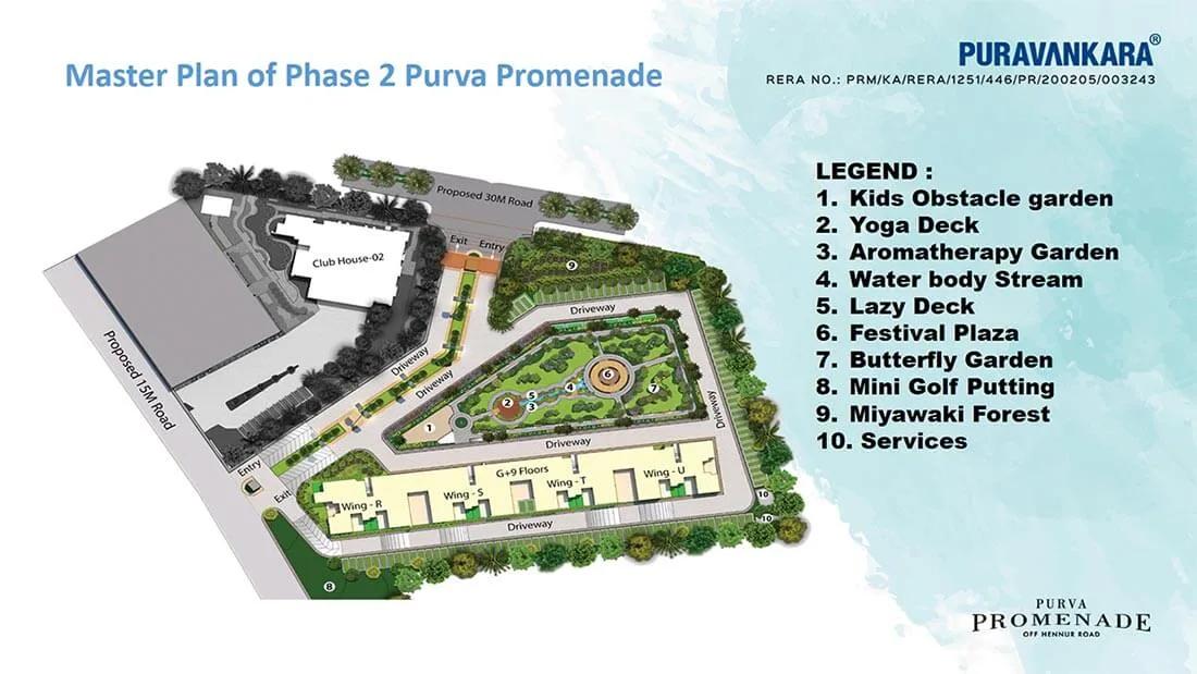 Master Plan - Purva Promenade Hennur