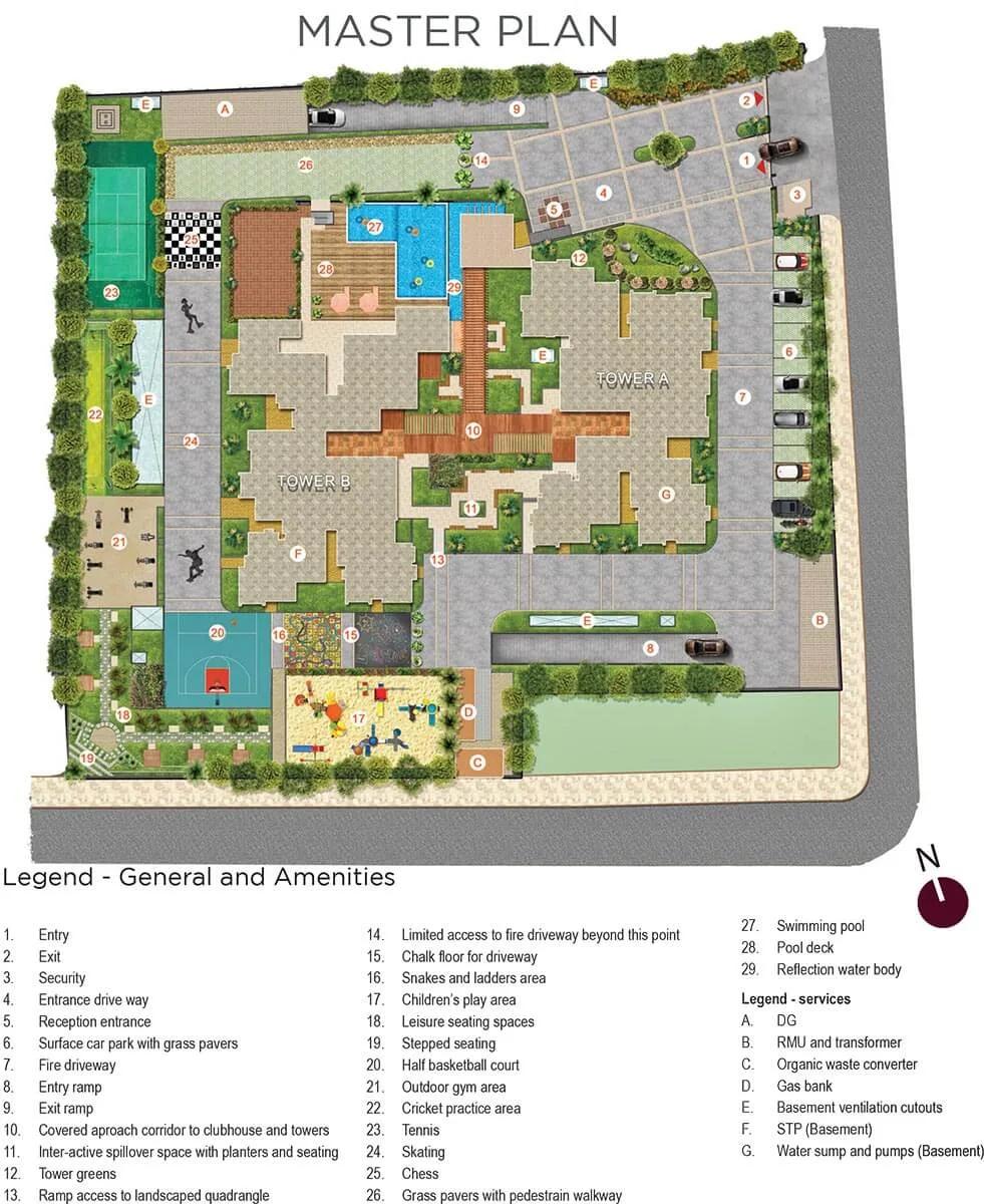 Master Plan - Salarpuria Sattva Signet Salarpuria Signet