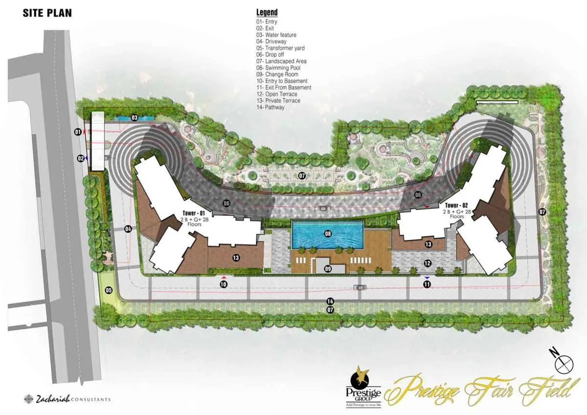 Master Plan - Prestige Fairfield Dollars Colony