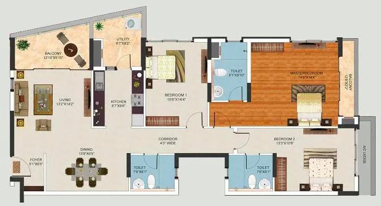 3-bhk-2-mantri-lithos