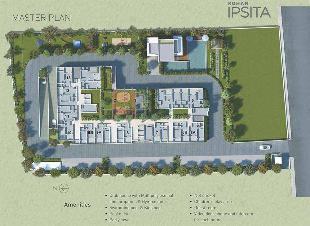 Master Plan - Rohan Ipsita Pune