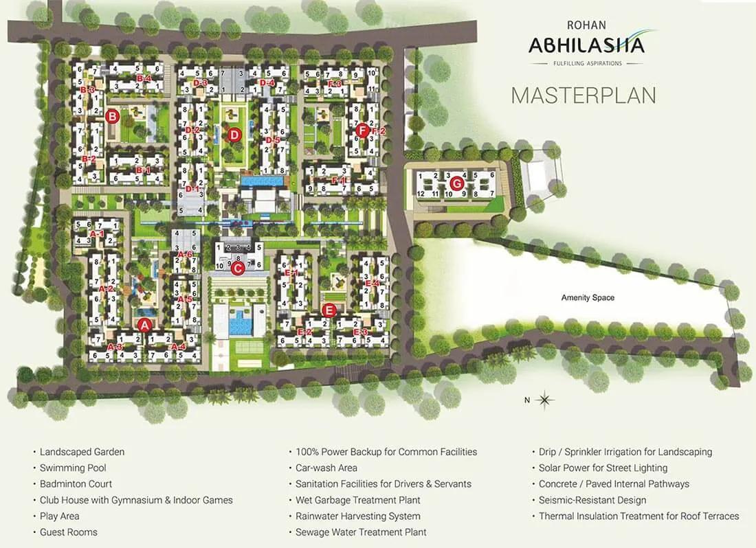 Master Plan - Rohan Abhilasha Pune