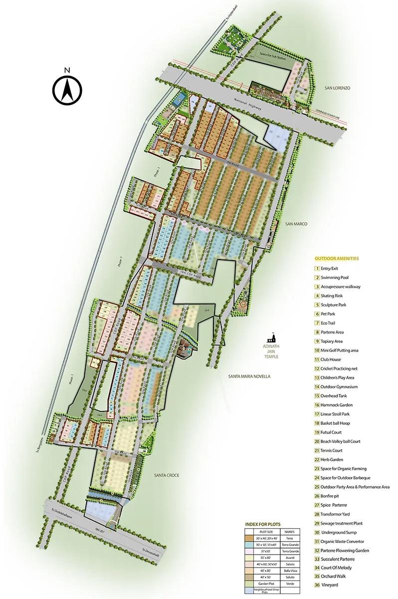 Master Plan - Purva Tivoli Hills