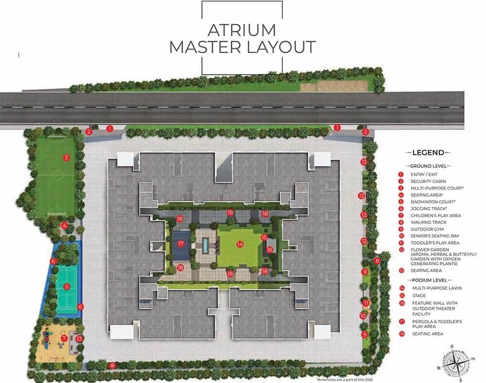 Master Plan - TVS Emerald Atrium At Green Acres