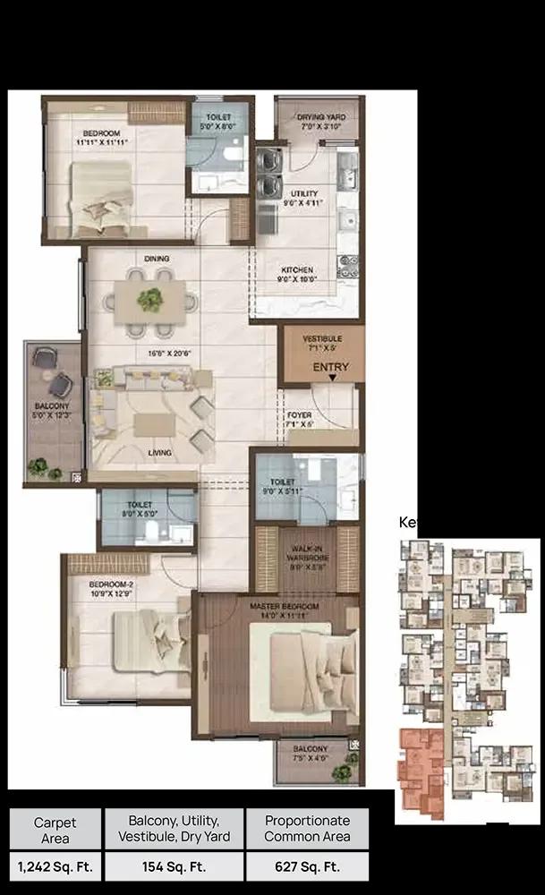 3bhk 2023 ckpc heart of harmony