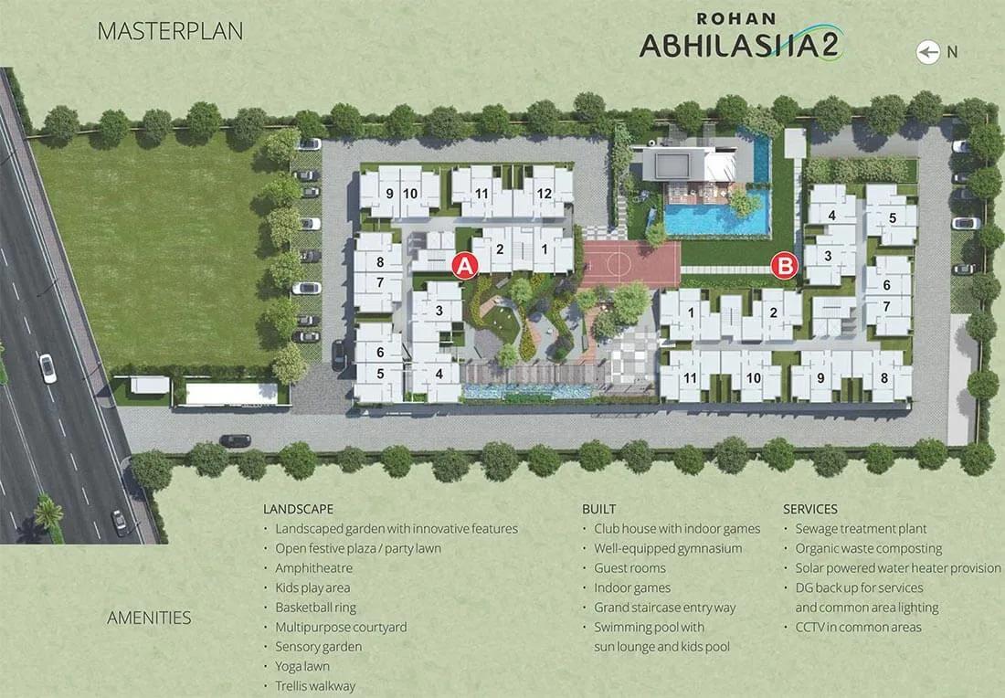 Master Plan - Rohan Abhilasha 2 Pune