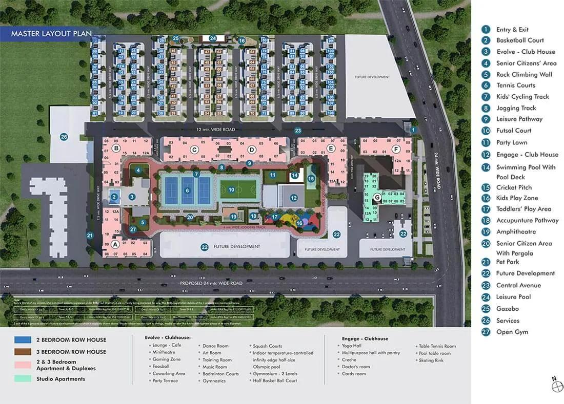 Master Plan - Gera World Of Joy Pune