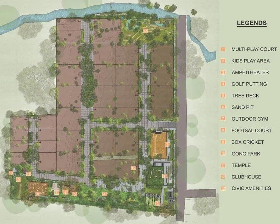 Master Plan - Svamitva Floresta Plots