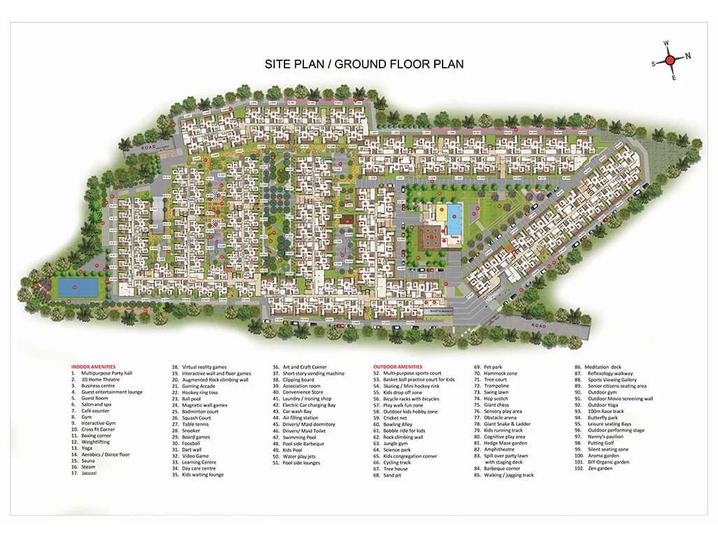 master plan casagrand hazen