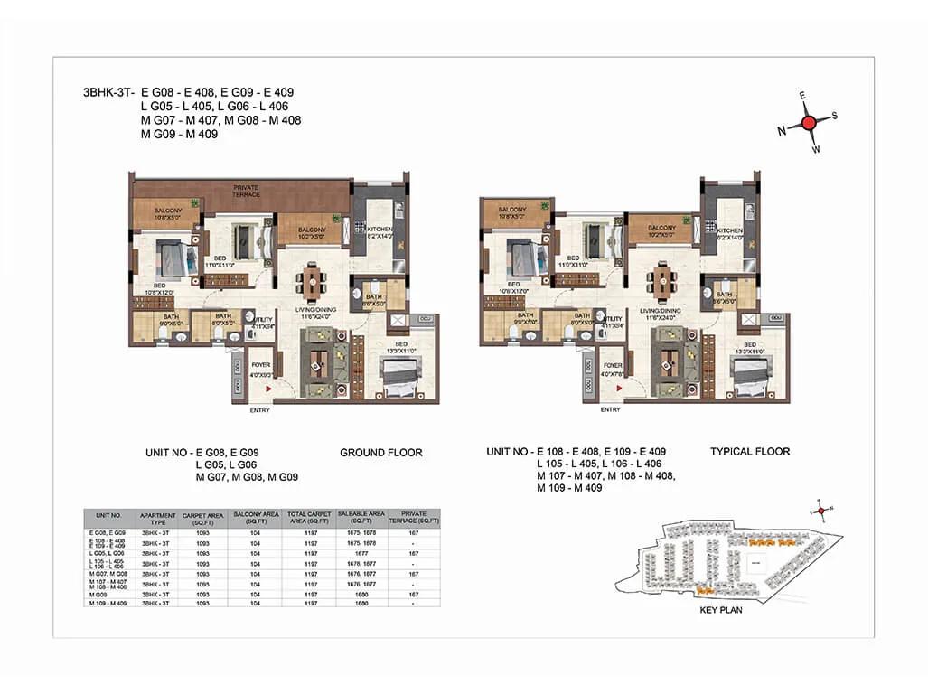 3bhk+3t a casagrand hazen