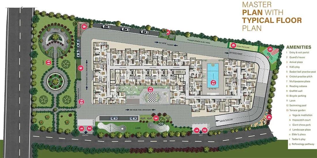 Master Plan - Sowparnika Olivia Nest