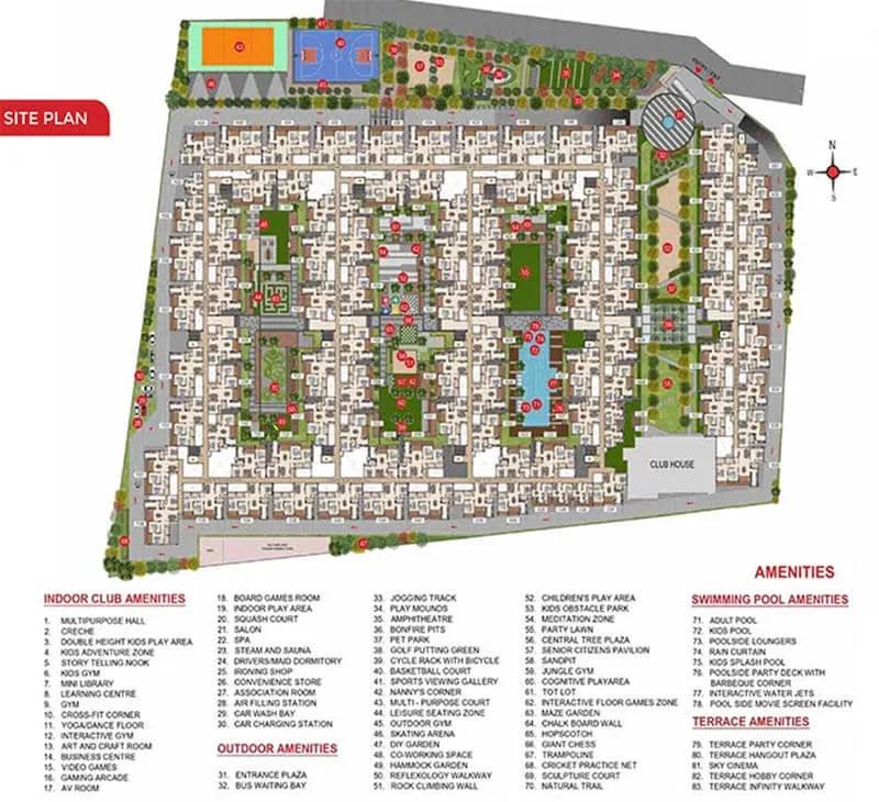 master plan casagrand amor bannerghatta