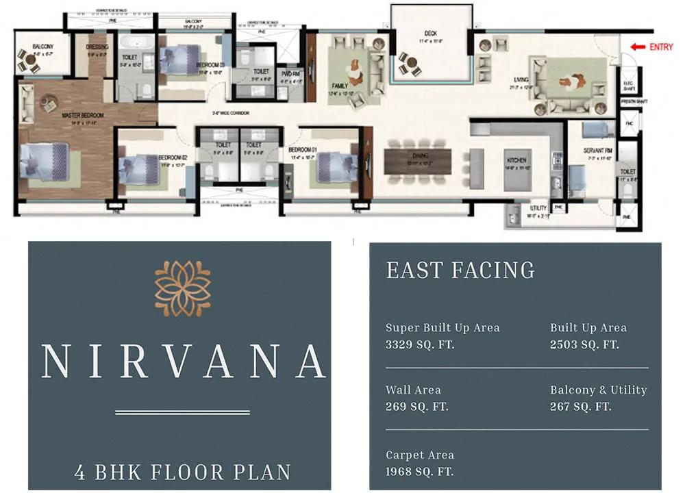 4bhk 3329 mana jardin neo