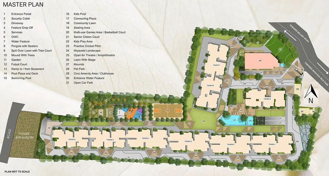 master plan snn estates felicity