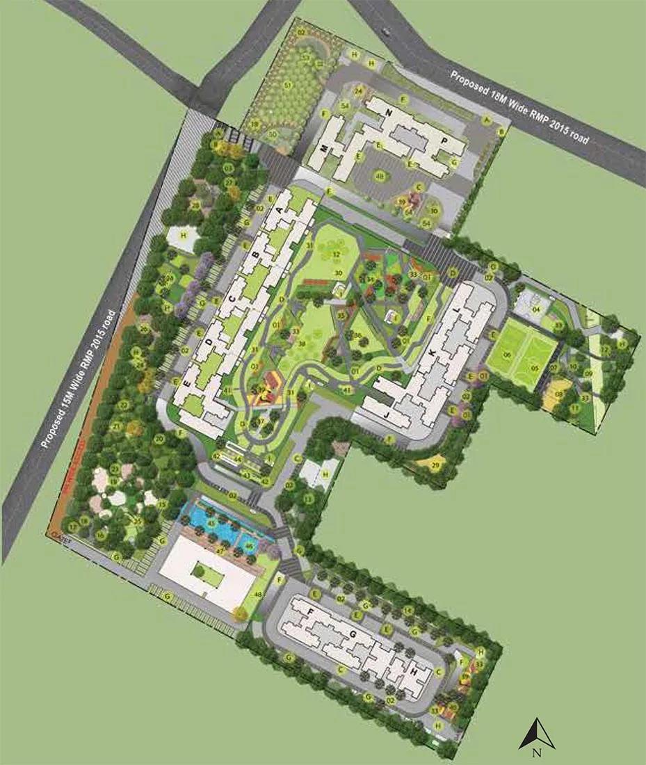 Master-Plan-Grandeur-Godrej-Park-Retreat