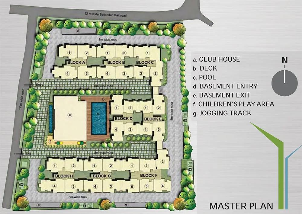 master plan dnr arista bellandur