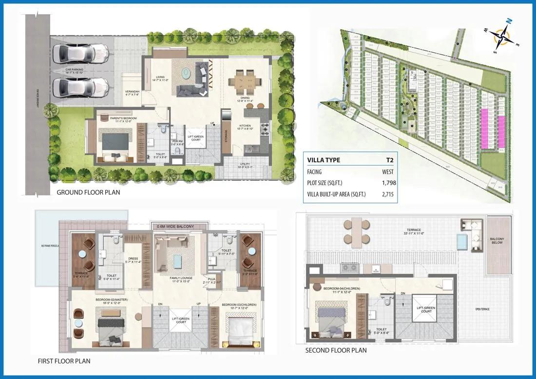 4bhk t2 2715 urbanrise codename city with infinite life