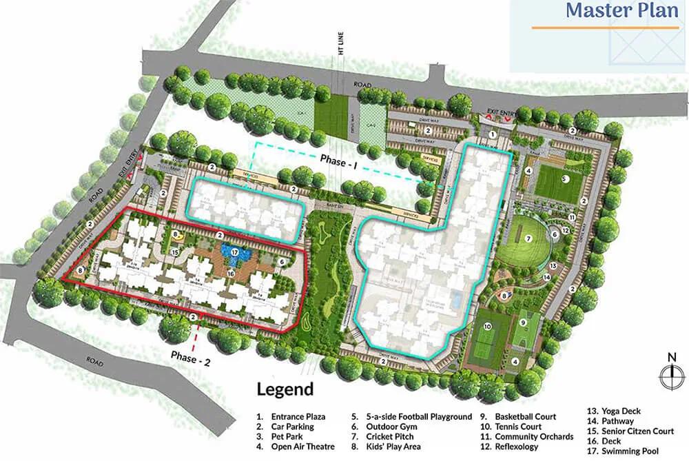 Master Plan - Prestige Primrose Hills Phase 2