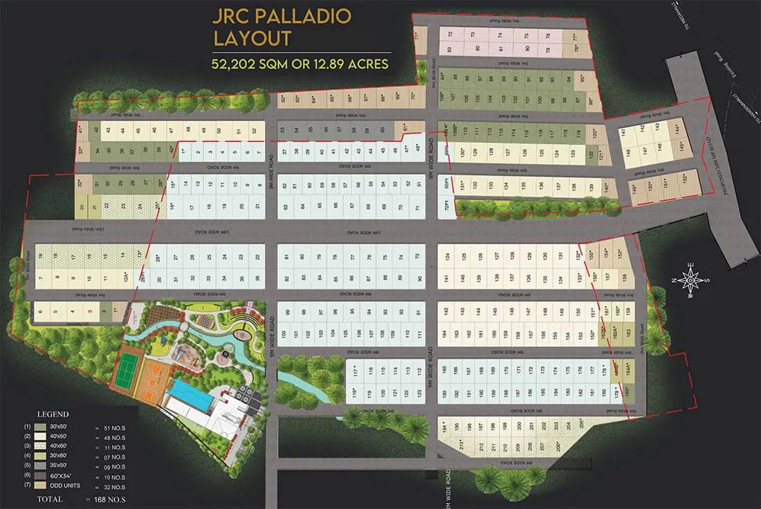 Master Plan - JRC Palladio