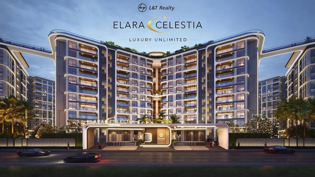 Main Elevation - L&T Elara Celestia Apartments