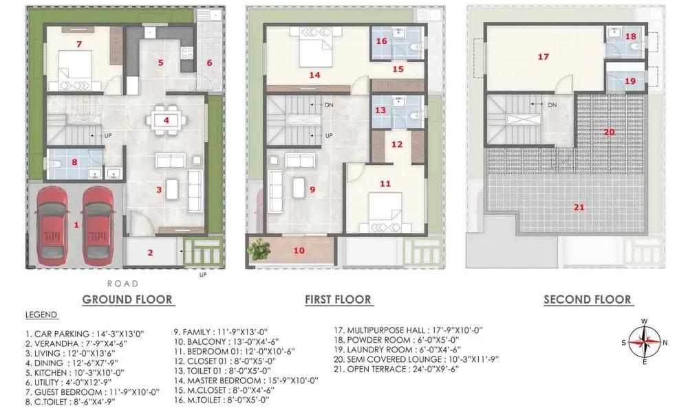 3bhk classic 2201 ira by the banks villas