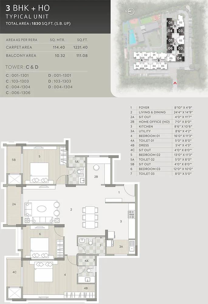 3BHKHO-1830-Orchid-Platinum