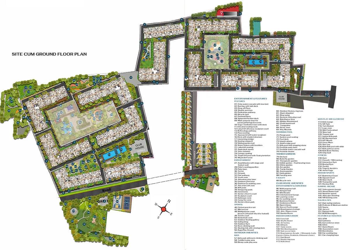 Master Plan - Casagrand Hola Chennai