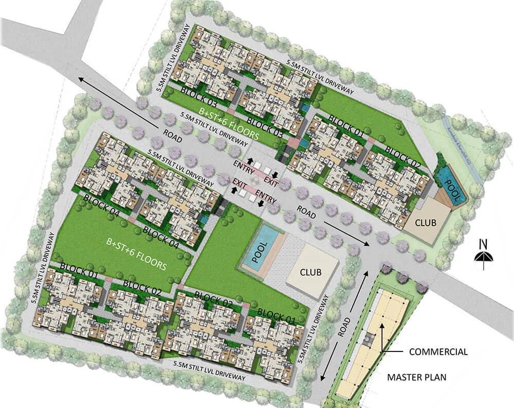 Master Plan - Ajmera Codename Electronic City