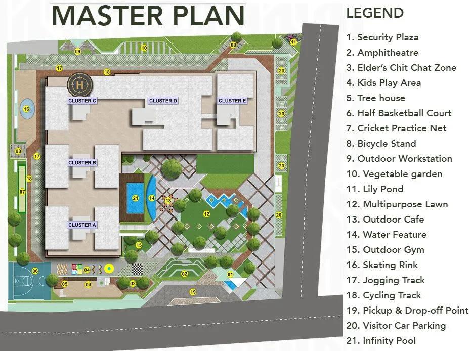 Master Plan - ELV High Garden Whitefield