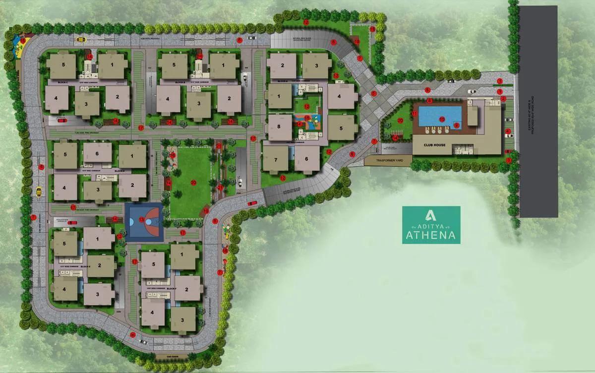 Master Plan - Sri Aditya Athena