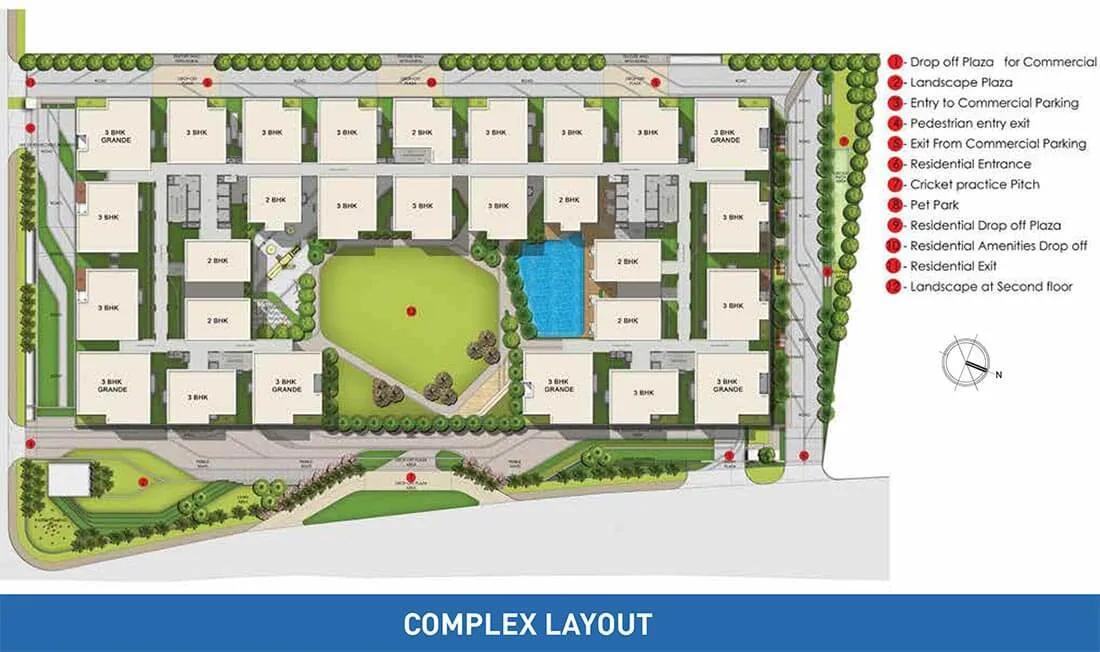 Master Plan - Kalpataru Avante Hyderabad